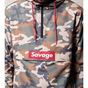 New! Carbon brand camouflage  windbreaker